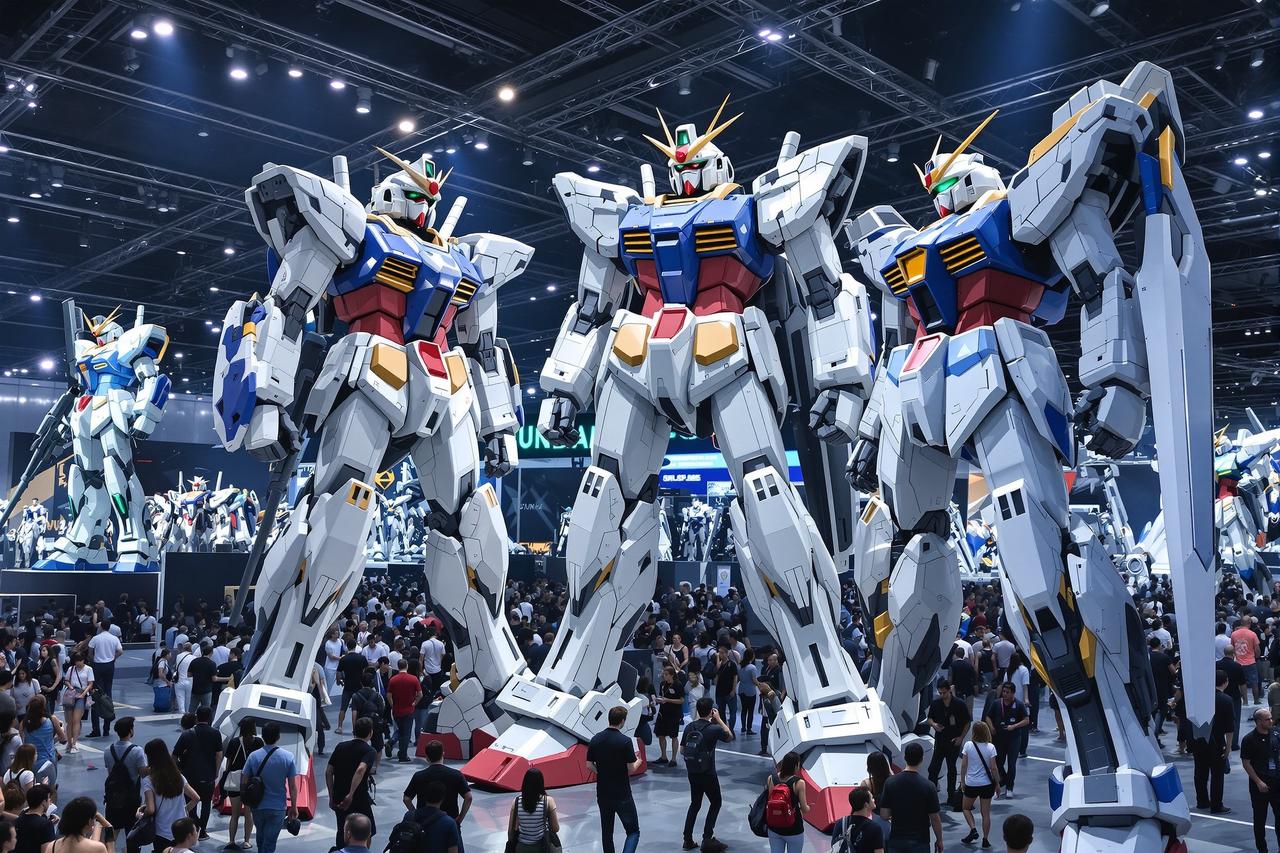 动漫网 特别企划 2026玄甲机甲模型大展 · 现场回顾